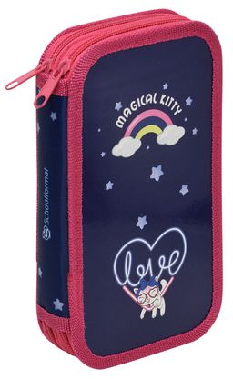 Пенал двухсекционный Schoolformat KITTENS DREAMS 190х105 мм, молния