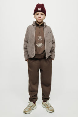 SPORTY SWEATSHIRT WITH SLOGAN - Zara фото 5