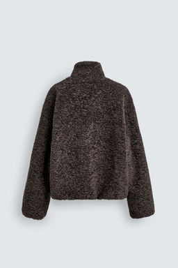 FAUX SHEARLING JACKET - Zara фото 8