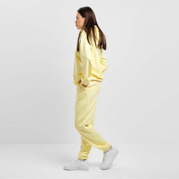 Костюм женский (толстовка, брюки) MIST, размер 48-50, жёлтый