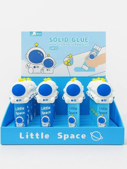 Клей канцелярский "Astronaut", mix (9 г), шоу-бокс 24 шт