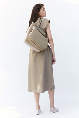 Vestido midi con cinturon - H&m фото 3