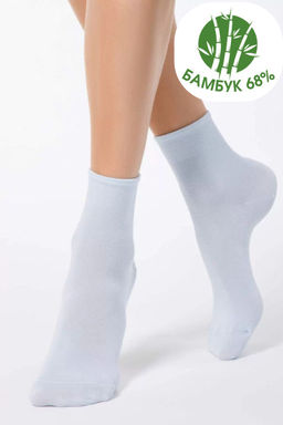 Носки жен. BAMBOO 13С-84СП вискозные (72/6) - 000 светло-голубой - Conte elegant фото 3