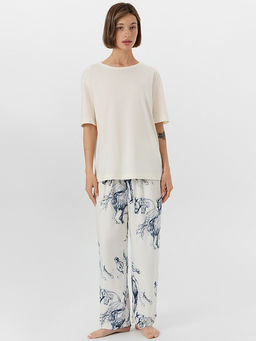 Комплект женский домашний с узором