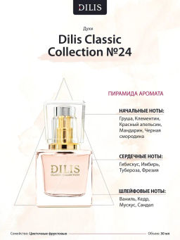 Dilis №24 Духи экстра Classic Collection 30 мл  фото 2