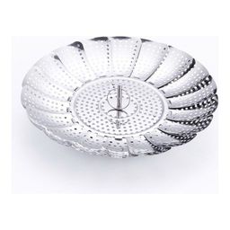 Вставка для приготовления на пару Walmer Home Chef 16-23 см, цвет серый