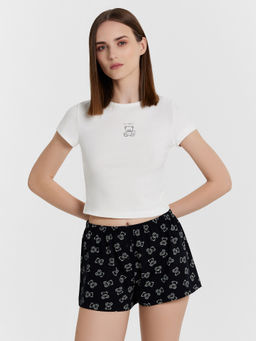 КОМПЛЕКТ ЖЕНСКИЙ (ДЖЕМПЕР, ШОРТЫ)