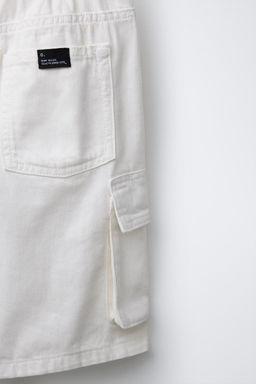 DENIM BERMUDAS WITH POCKETS - Zara фото 3