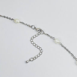 Колье на цепочке с Жемчугом 39 см +