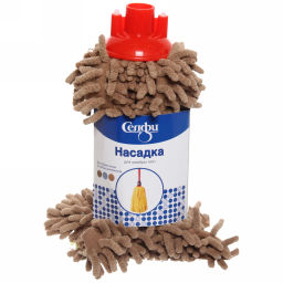 Цена за 2 шт. Сменная насадка Селфи к швабре моп 587 ( 150 гр) букли