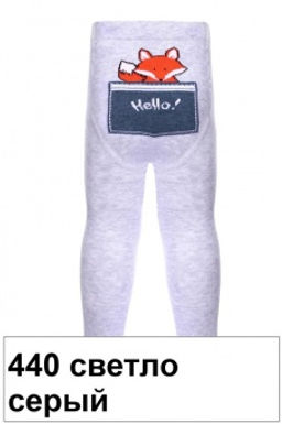 Колготки дет. TIP-TOP 4С-01СП, р.62-74 (30) - 440 светло-серый - Conte elegant фото 2