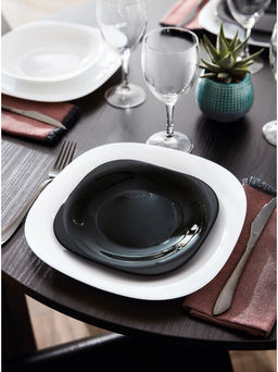 Люминарк Десертная тарелка НЬЮ КАРИН черная 19см арт.L9816 /Люминарк/