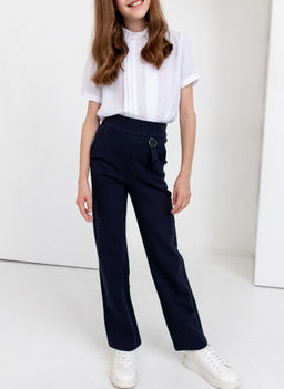 19121(22-27) Брюки школьные для девочки - Kiko фото 9