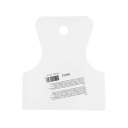 Шпатель резиновый белый 80мм "Сибртех"