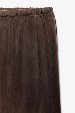 ZW COLLECTION TROUSERS WITH VENTS - Zara фото 10