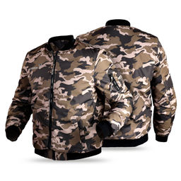 Куртка D305 BOMBER Camo Хит продаж! - Тайга фото 2