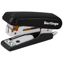 Степлер Berlingo "Comfort" №10 мини, пластиковый (DSn_10161) черный, до 10л.