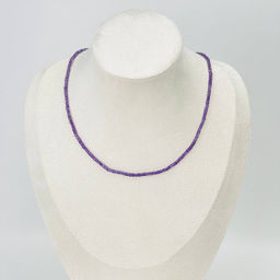 Колье из Аметиста (градиент) 39 см +