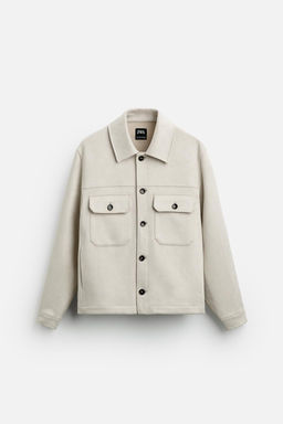 FAUX SUEDE OVERSHIRT - Zara фото 16