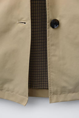 BENSIMON ® X ZARA LONG TRENCH COAT  фото 8