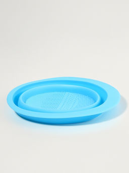 Ванночка - коврик для очистки кистей, 15×11 см, МИКС