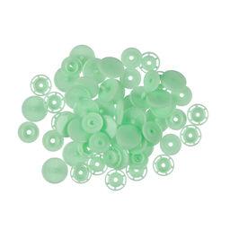 Кнопка Micron POM-15/500 Кнопки пластиковые пластик d 15 мм 500 шт. № 009 салатовый