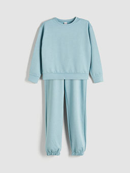 Bisiklet Yaka K?z ?ocuk E?ofman Tak?m