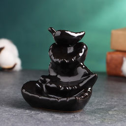 Подставка для благовоний TAKE IT EASY «Листья», стелющийся дым, 8×10 см