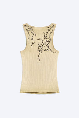 Top de tirantes con tachuelas - H&m фото 4