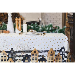 Скатерть Этель: Золотой город, 110 147 см с ГМВО, 100 % хлопок, саржа, 190 г/м  фото 7