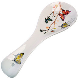 60118 Подставка для ложки 25см Бабочки в саду доломит LR (х72) - Mayer&boch фото 2
