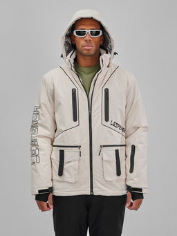 Горнолыжный костюм мужской зимний белого цвета 394Bl - Leifensh фото 12