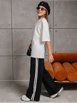 Брюки Кружево Черный Девочка - София фото 7