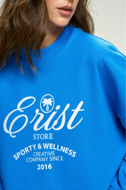 Свитшот Wellness Electric Blue - Erist store фото 5