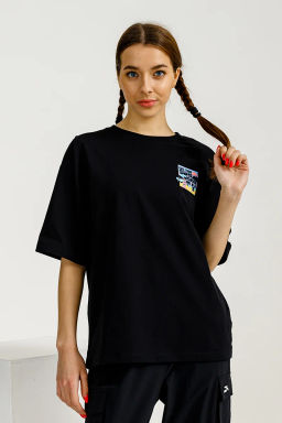 Футболка Хлопок Черный