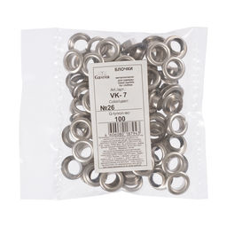 Micron VK- 7 Блочка d 7 мм 100 шт №26 под никель (без лакового покрытия)