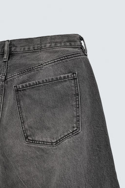 JEANS RELAXED BARREL FIT PINZAS / Gris - Zara фото 11