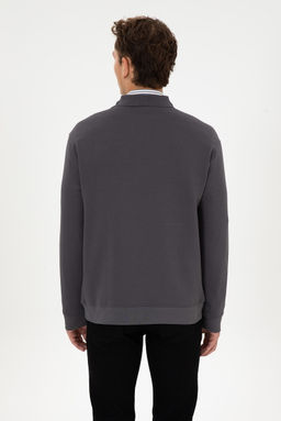 Erkek Gri Sweatshirt - U.s. polo assn фото 5