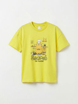 Bask?l? Erkek Bebek Ti??rt ve ?ort