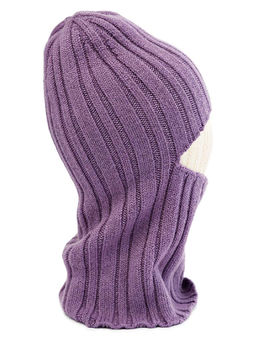 Шапка жен. шерсть+акр LB-N88046 violet - Labbra фото 2
