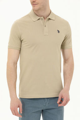 Мужская футболка цвета хаки Basic - U.s. polo assn фото 12