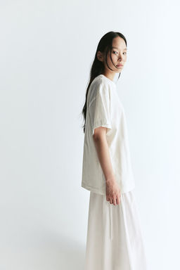 Camiseta oversize con estampado - H&m фото 3
