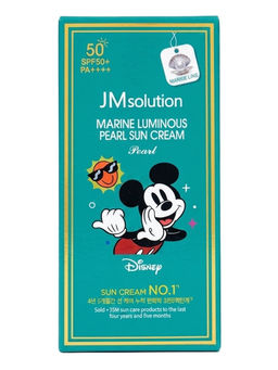 Jmsolution Увлажняющий солнцезащитный крем с жемчугом / Marine Luminous Pearl Sun Cream Pearl SPF50+/PA++++ Disney Mickey, 50 мл
