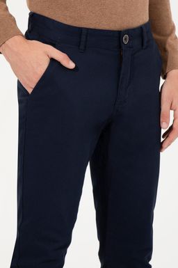 U. S. Polo Assn Мужские темно-синие брюки из плотной ткани - U.s. polo assn фото 5