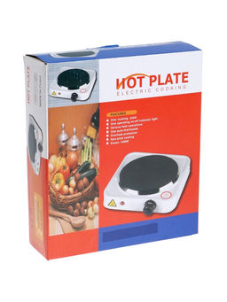 Плитка электрическая LHP-002, 1 конфорка, 1000 Вт, нагреватель диск, чёрная