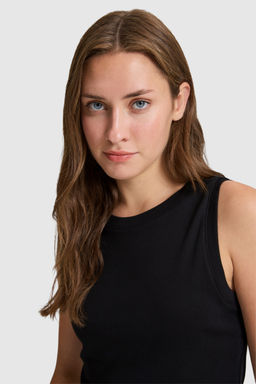 Kad_n Siyah Bisiklet Yaka Basic Ti__rt - U.s. polo assn фото 2