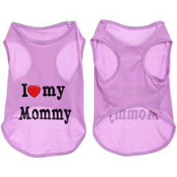 Цена за 2 шт. Майка для кошек и собак мелких пород "Бонита на стиле", размер L (обхват шеи 32, длина спинки 34см, объем груди 45см, от 7 до 9кг)