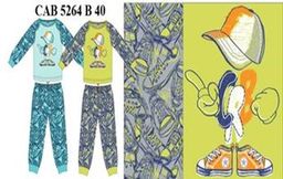 CRB wear/CAB 5264 Пижама, салатовый синий/Ex.Cherubino