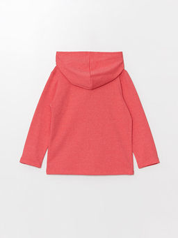 Kap??onlu K?z ?ocuk Fermuarl? Sweatshirt - Waikiki фото 3