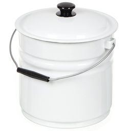 ЭМ_Ведро 12,0 л без деколи с крышкой цилиндр арт. 41204-242 КМК